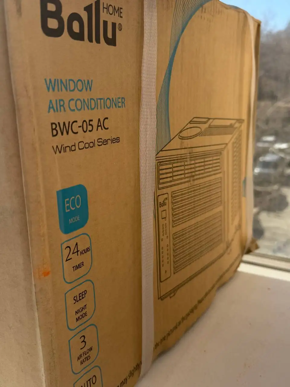 Продам оконный кондиционер Ballu BWC-05 AC - Климатическая техника (Электроника) в Владивосток