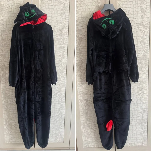 Пижама кигуруми дракон Беззубик на рост 170-180 - Пижамы в Владивосток