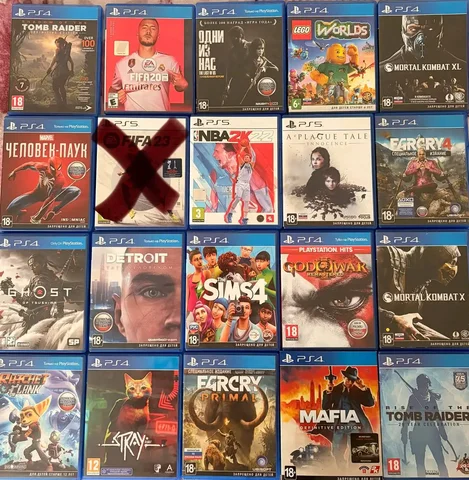 Продажа игровых дисков PS4 и PS5 - Телефоны и планшеты в Владивосток