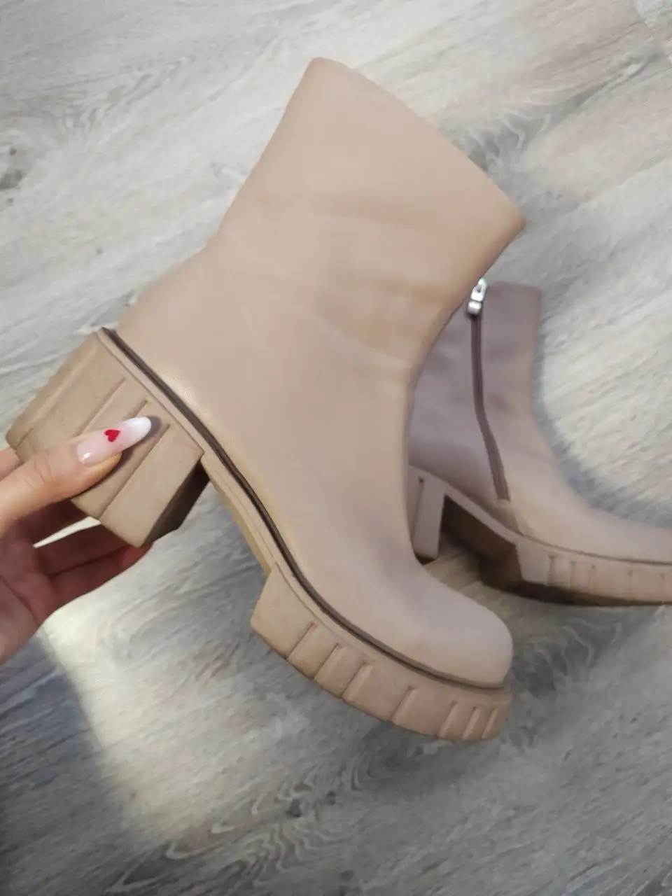 Кожаные ботинки 39 размера - Обувь (Одежда) в Владивосток