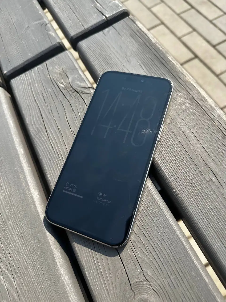 iPhone 15 Pro Max 256GB White с аксессуарами - Смартфоны и телефоны (Электроника) в Владивосток