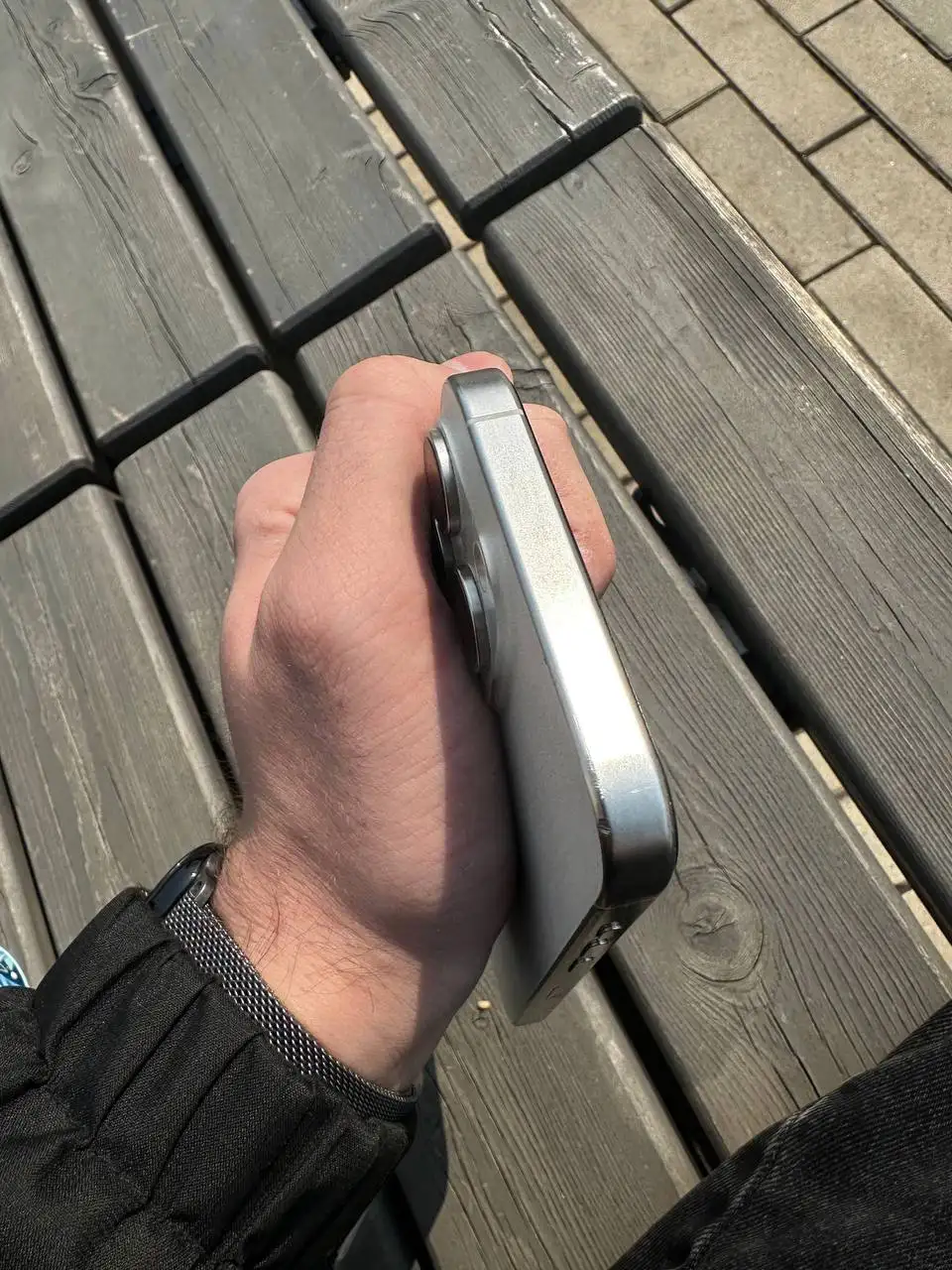 iPhone 15 Pro Max 256GB White с аксессуарами - Смартфоны и телефоны (Электроника) в Владивосток