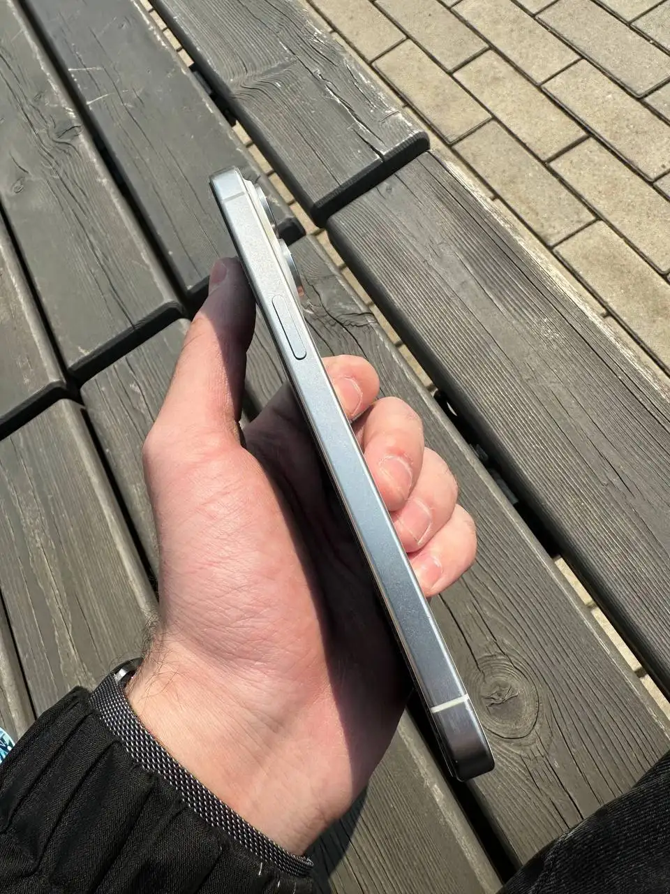 iPhone 15 Pro Max 256GB White с аксессуарами - Смартфоны и телефоны (Электроника) в Владивосток