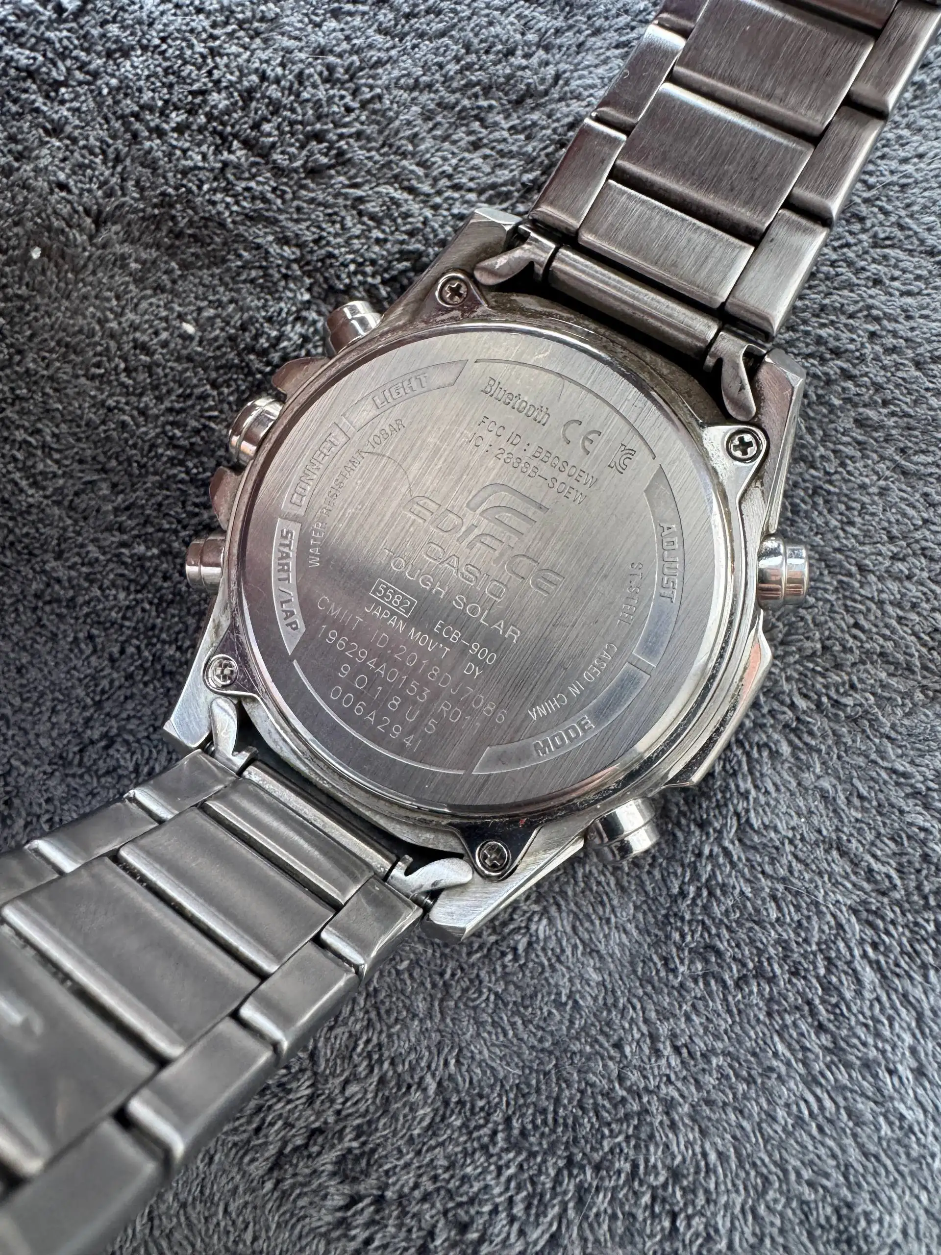 Наручные часы Casio Edifice ECB-900 - Часы (Электроника) в Владивосток