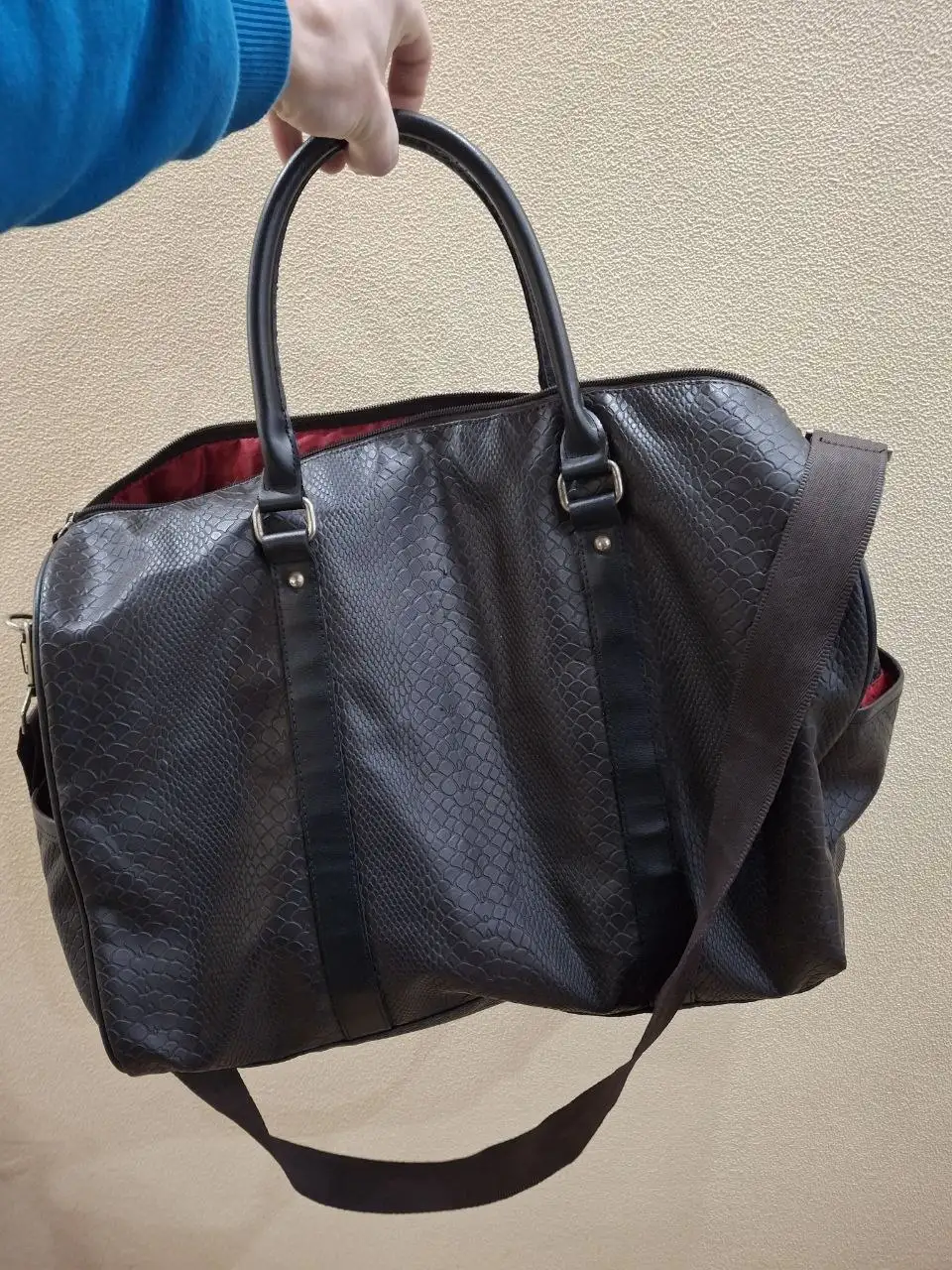 Кожаная сумка через плечо коричневого цвета - Сумки (Барахолка) в Владивосток