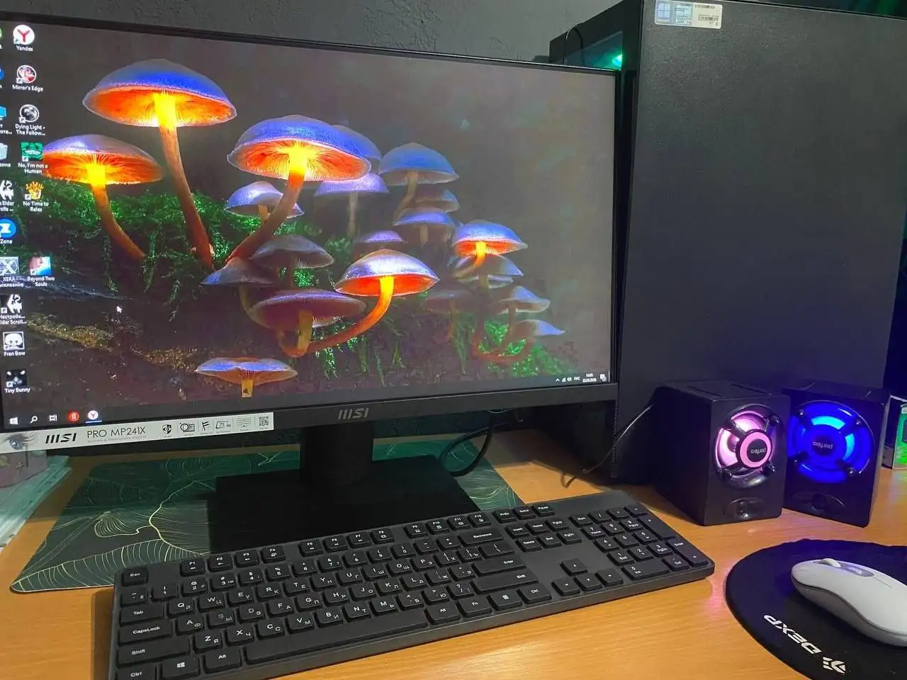 Продам полный рабочий комплект ПК с монитором MSI, Ryzen 5, GTX-1650 - Компьютеры и комплектующие (Электроника) в Владивосток