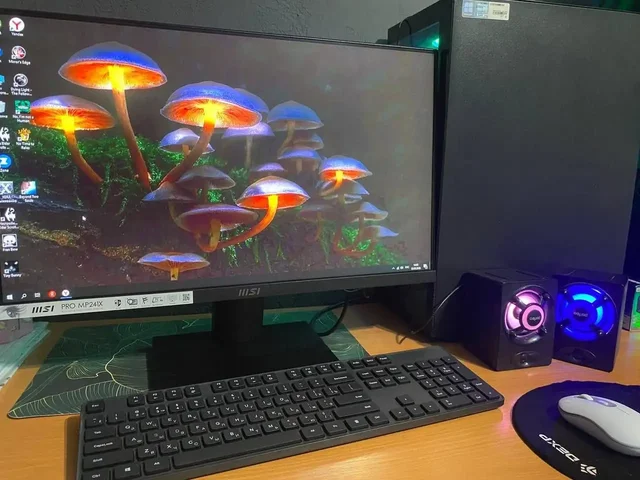 Продам полный рабочий комплект ПК с монитором MSI, Ryzen 5, GTX-1650 - Телефоны и смартфоны в Владивосток