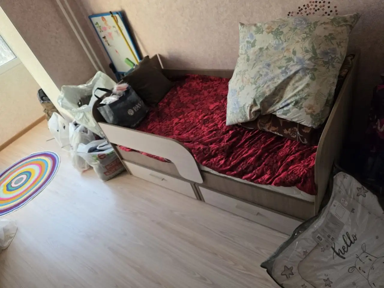 Детская кровать с матрасом - Мебель (Товары для детей) в Владивосток