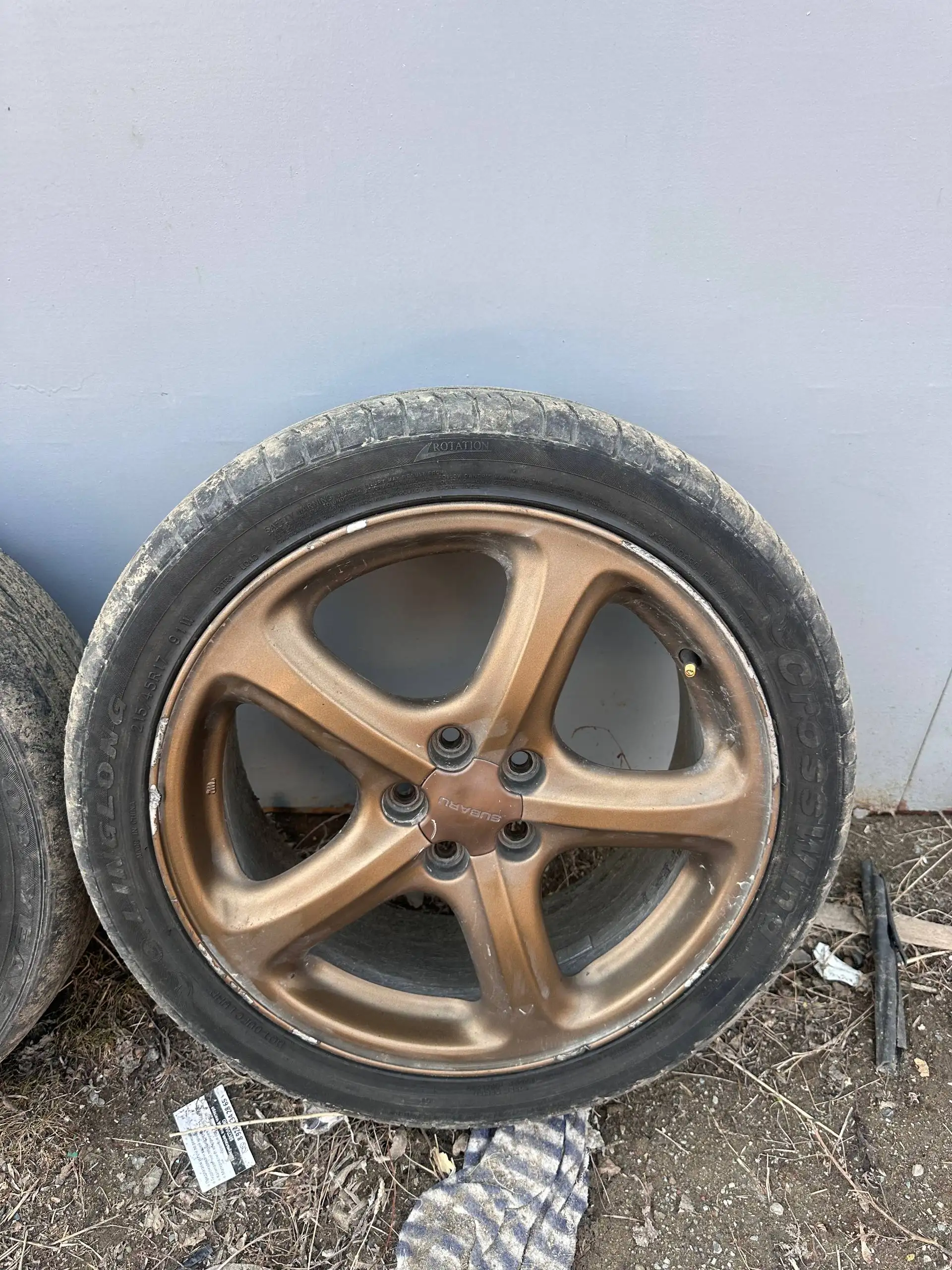 Продам диски с резиной лето - Диски и шины (Запчасти) в Владивосток