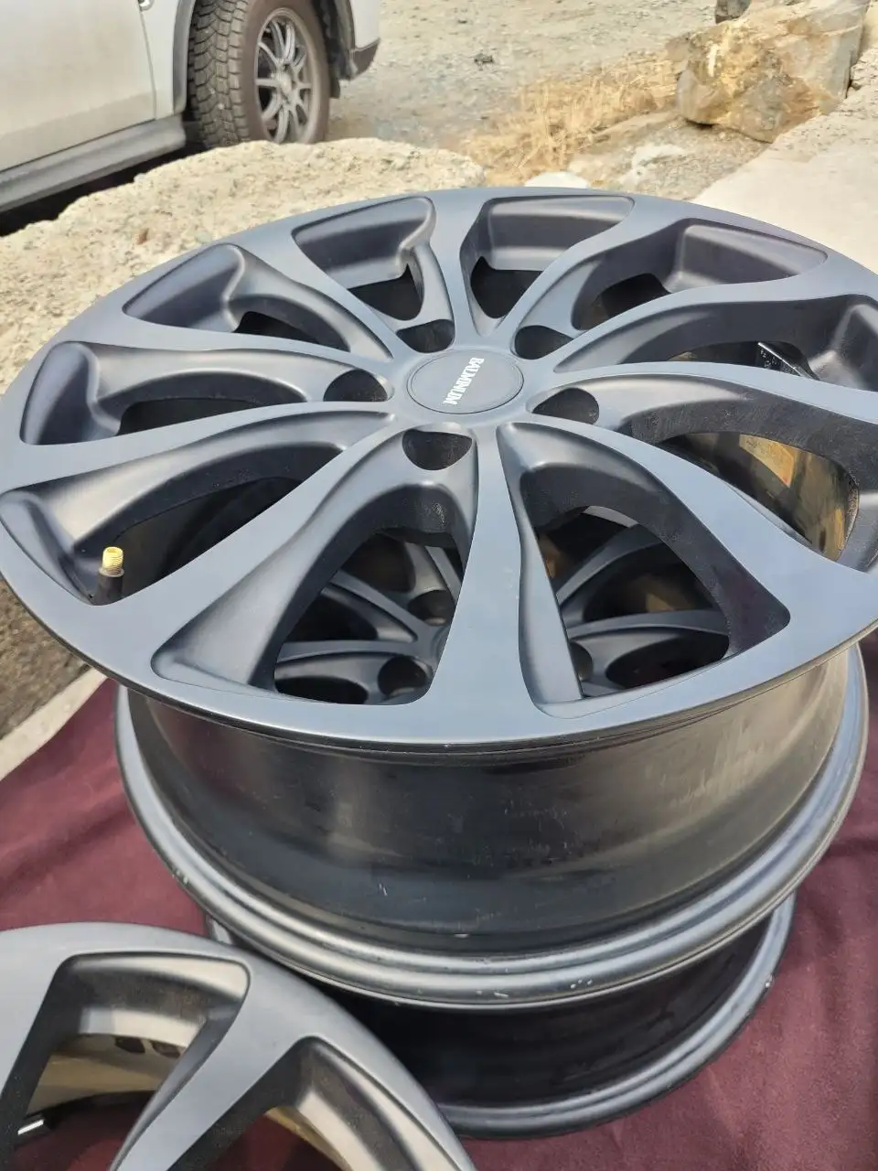 Диски колёсные Bridgestone Balminum R17 5x114.3 - Колёсные диски (Запчасти) в Владивосток