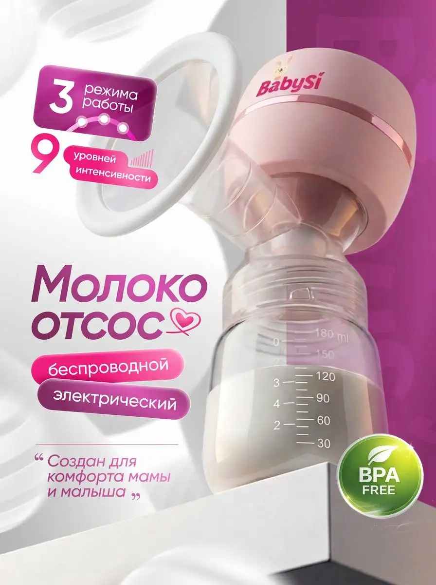 Продам молокоотсос электрический беспроводной - молокоотсосы и кормление (Товары для детей) в Владивосток