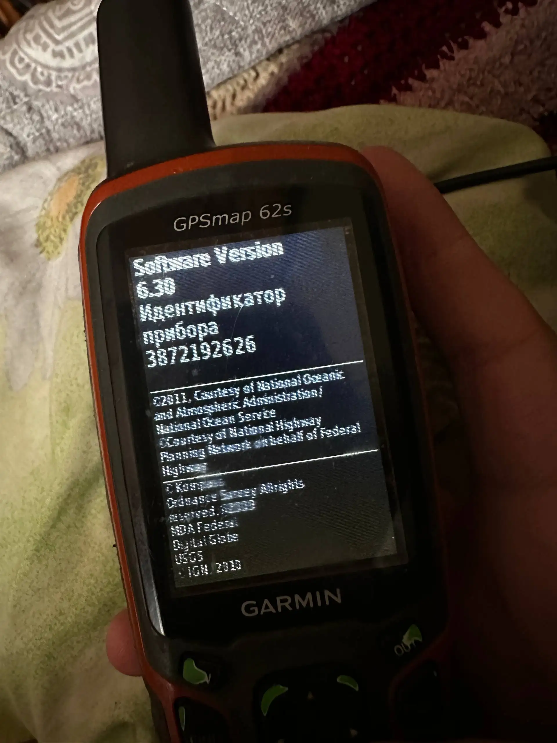 Garmin GPS 62s - Навигаторы (Электроника) в Владивосток