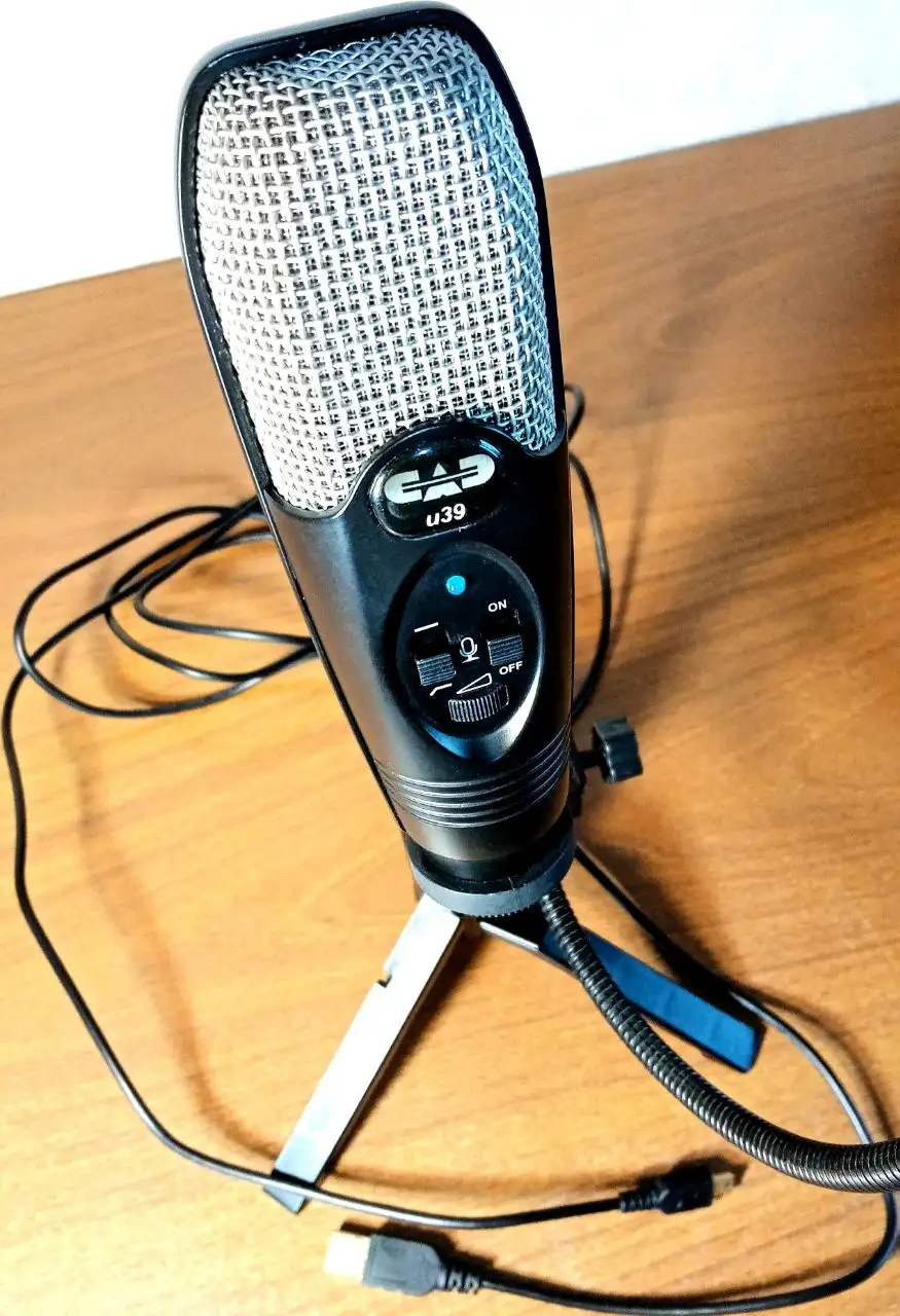 Микрофон конденсаторный CAD Audio U39 usb microphone - Микрофоны (Электроника) в Владивосток