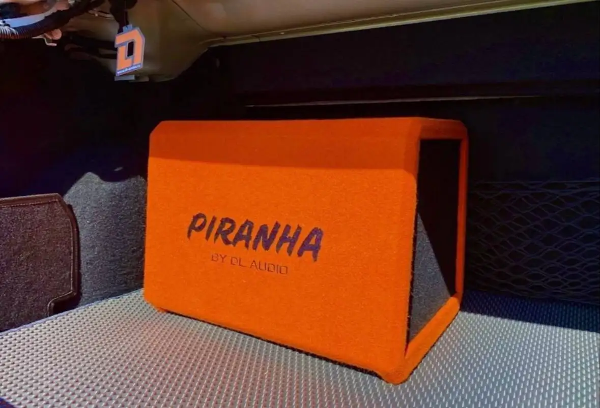 Сабвуфер DL Audio Piranha 12A V.2 Orange активный - Авто-аксессуары (Авто) в Владивосток