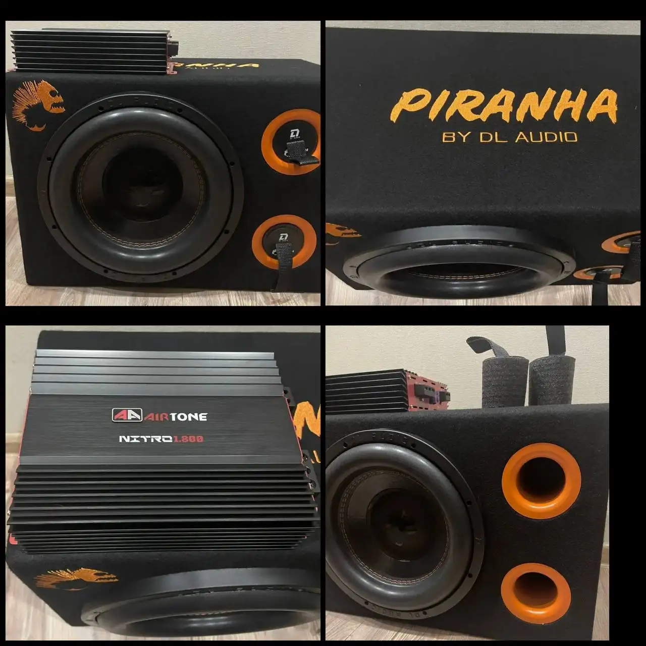 Продажа новых сабвуферов Aura и DL Piranha в Уссурийске - Автозвук (Авто) в Уссурийск