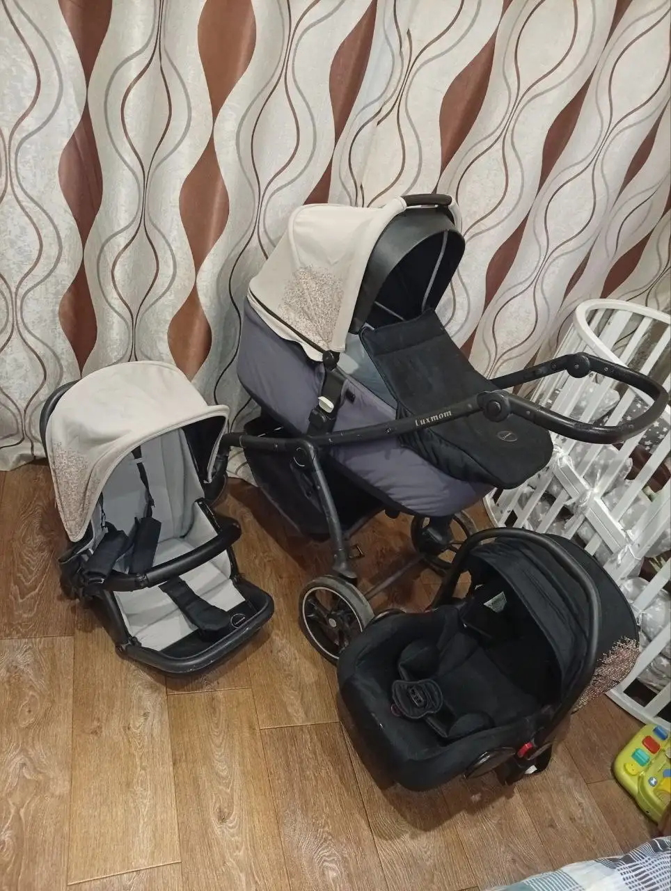 Продам коляску Luxmom 3в1 - Коляски (Товары для детей) в Владивосток