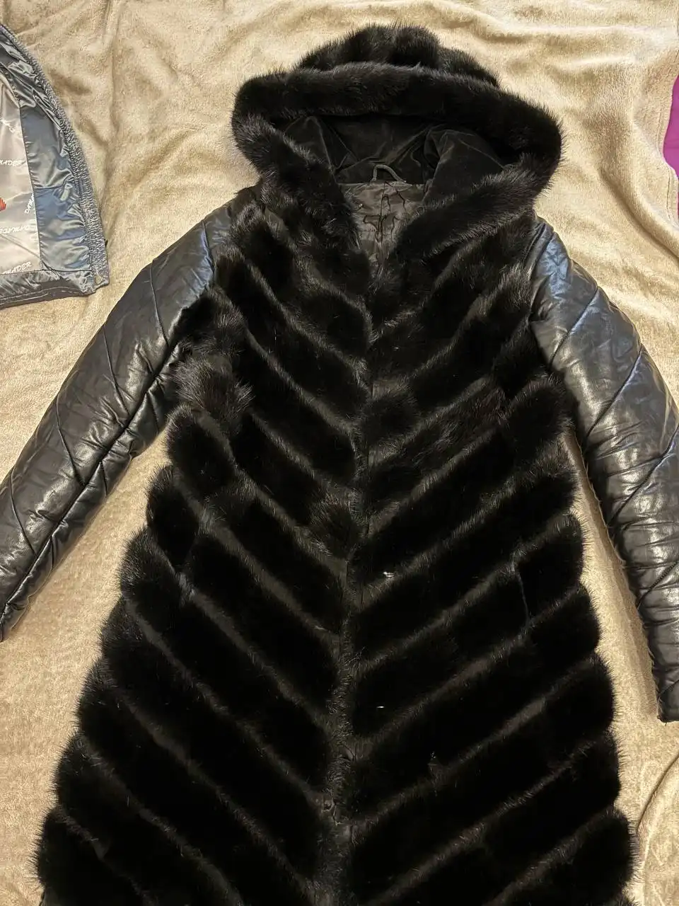 Шубка-трансформер норковая натуральная