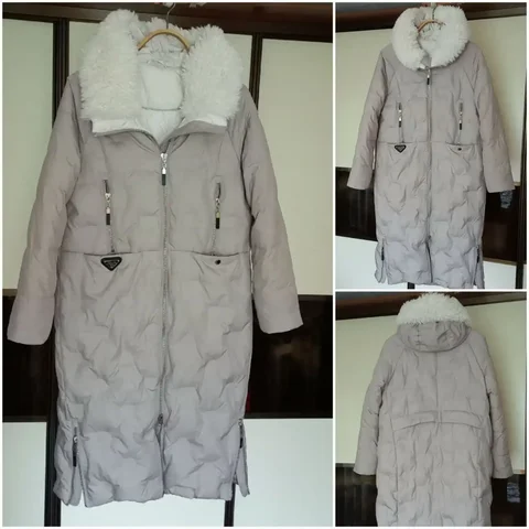 Женский пуховик зимний новый размер 46 - Одежда в Владивосток