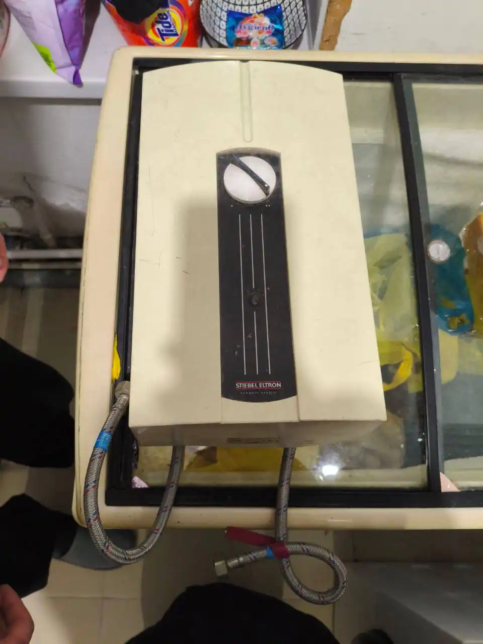 Проточный водонагреватель 18 кВт немецкий