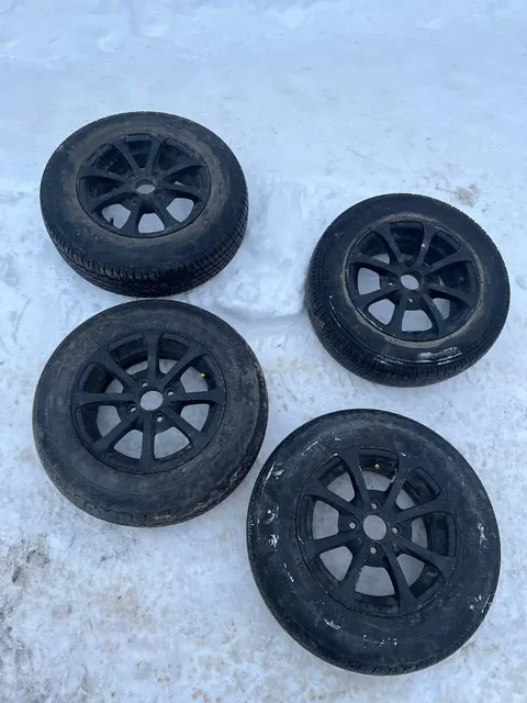 Продам литье R14 с летней резиной - Диски и шины в Тверь