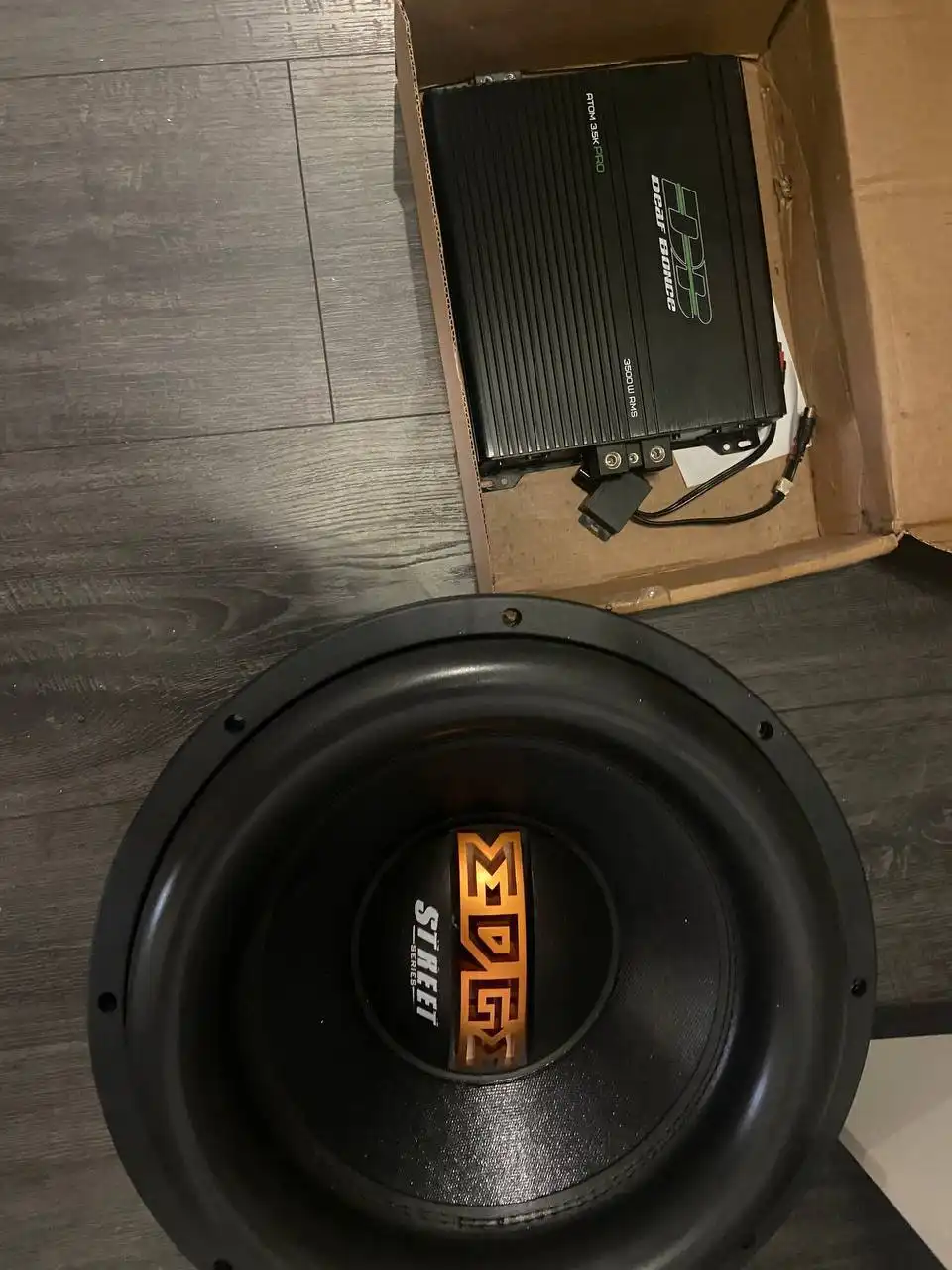 Продам автозвук: голова Prology CMD 310, динамики SWAT SBT 80 PRO, саб EDGE Street 15, моноблок DB 3500.1K PRO - Автозвук (Авто) в Тверь