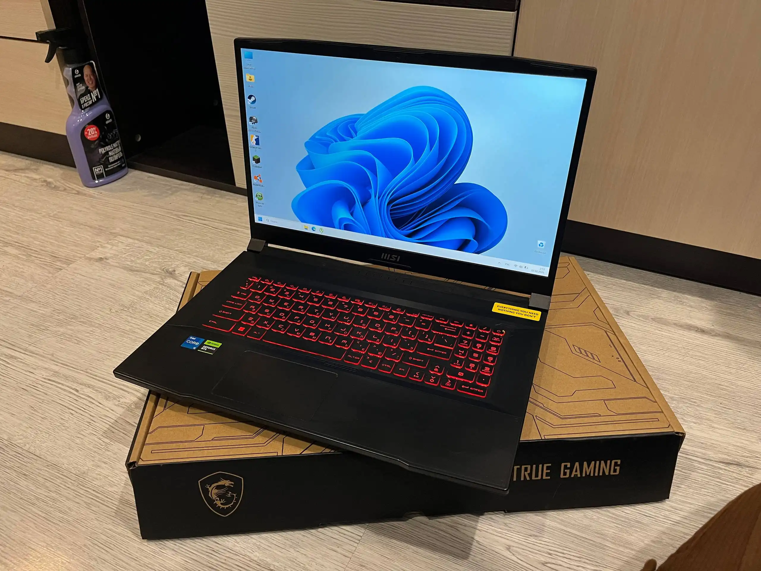 Игровой ноутбук с RTX 3050 и Core i5 12450H - Ноутбуки (Электроника) в Тверь