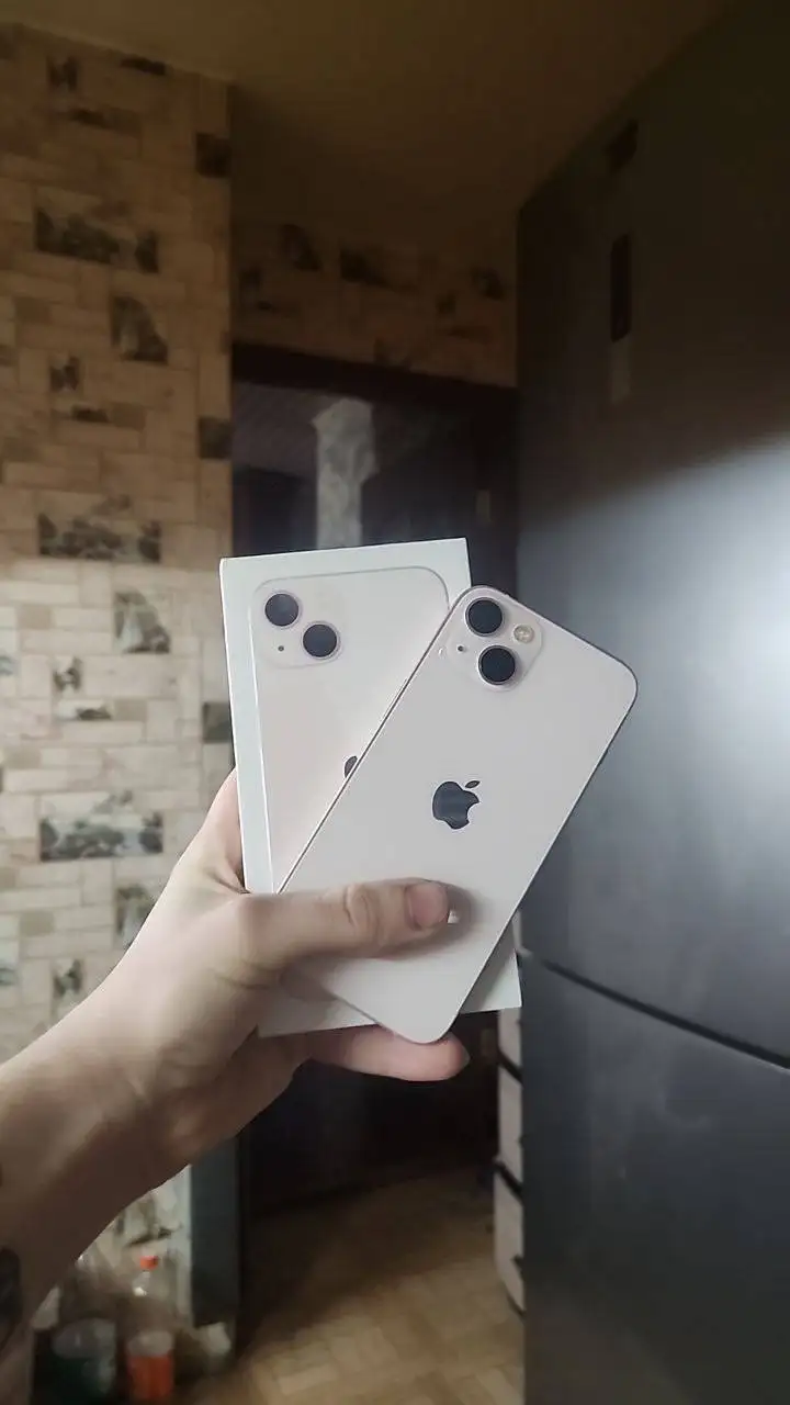 Продам iPhone 13 128 ГБ розовый с комплектом - Смартфоны (Электроника) в Тверь