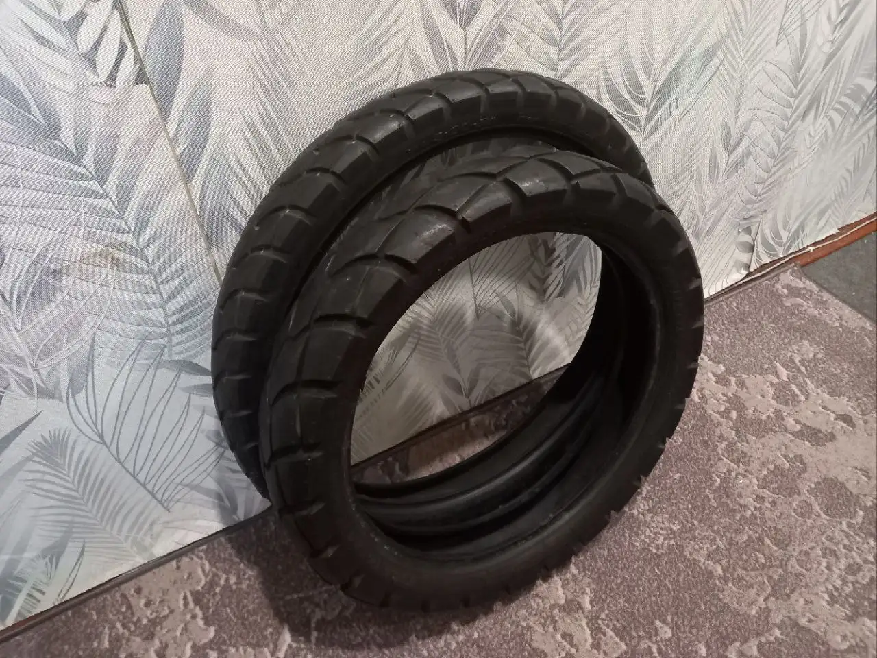 Продам колёса для мотоцикла Эндуро Dunlop Trailmax - Мотоциклетные запчасти (Запчасти) в Тверь