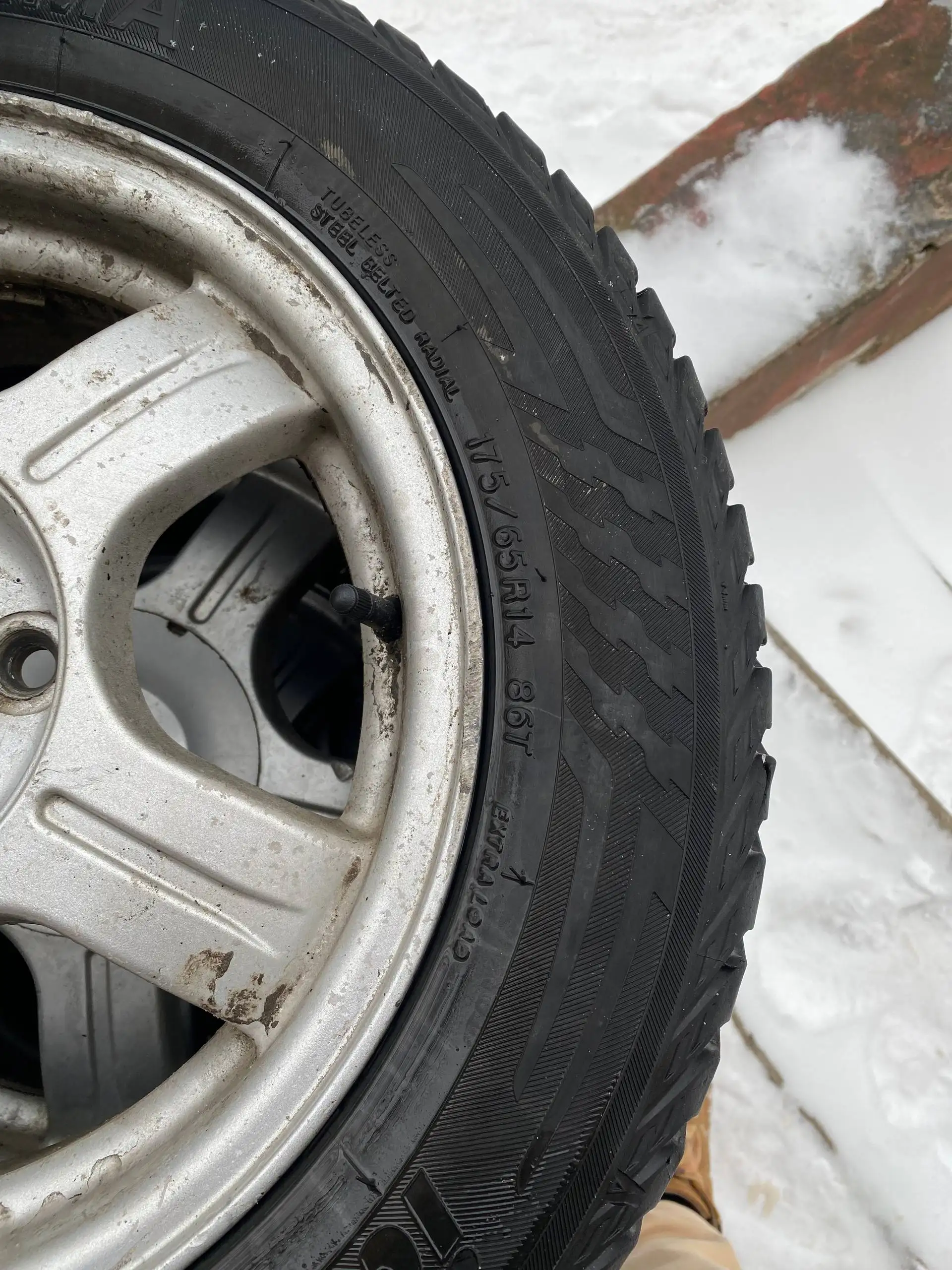 Продажа колес Статусы r14 с зимней резиной Yokohama - Колеса и диски (Запчасти) в Тверь