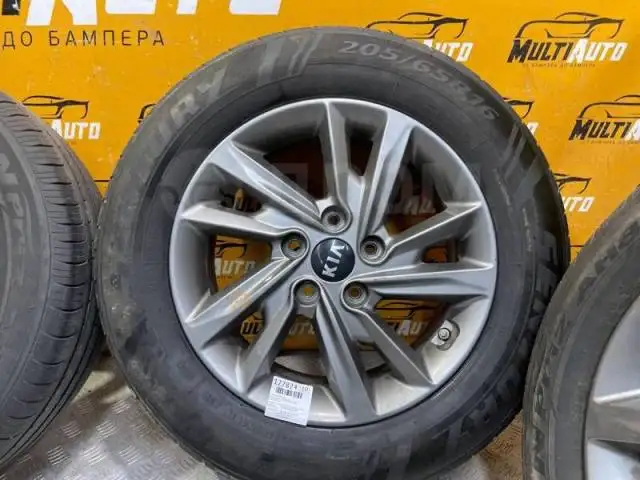 Продажа комплекта дисков R16 5x114.3 с зимней резиной - Запчасти (Авто) в Тверь