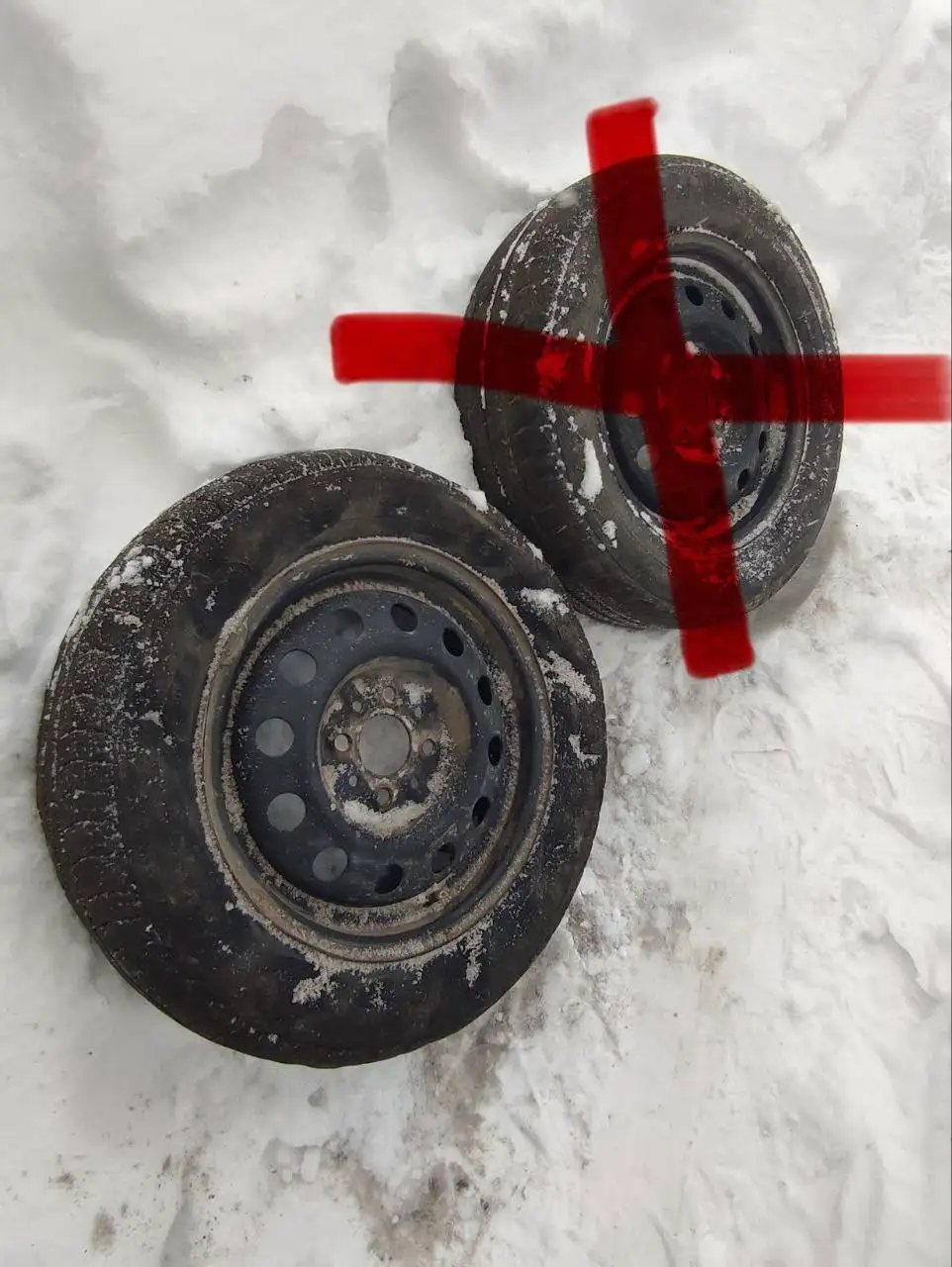 Продам штамп R14 резина на выкид - Шины и диски (Запчасти) в Тверь