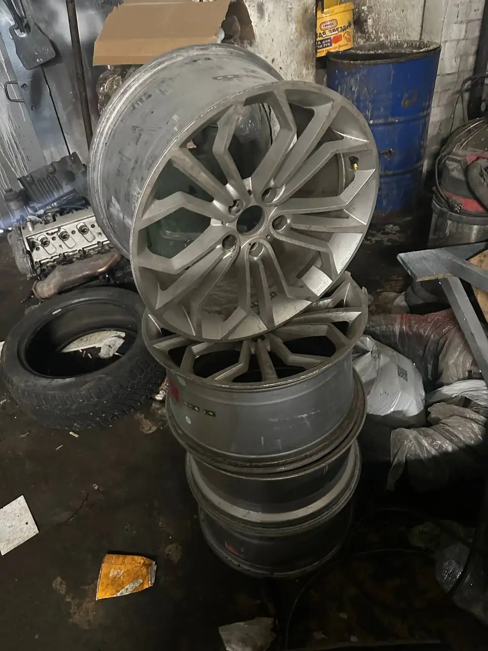 Продажа дисков от BMW X5 19 дюймов разболтовка 5x120 - Автодиски и колёса (Запчасти) в Тверь