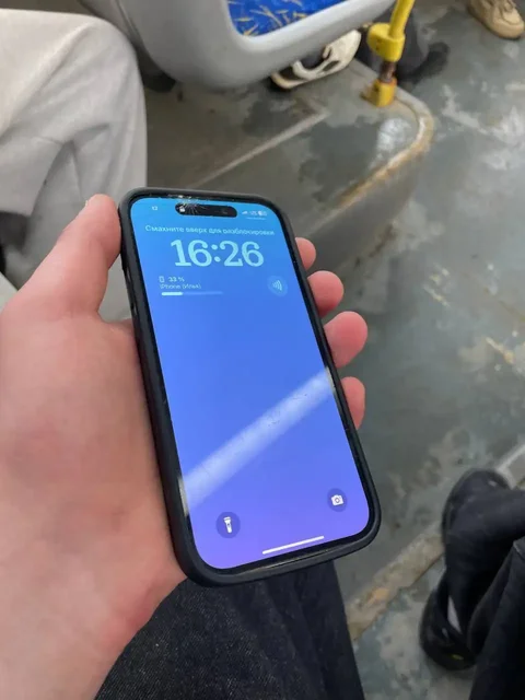 Продам iPhone 14 Pro 128гб с разбитым дисплеем - Компьютеры в Тверь