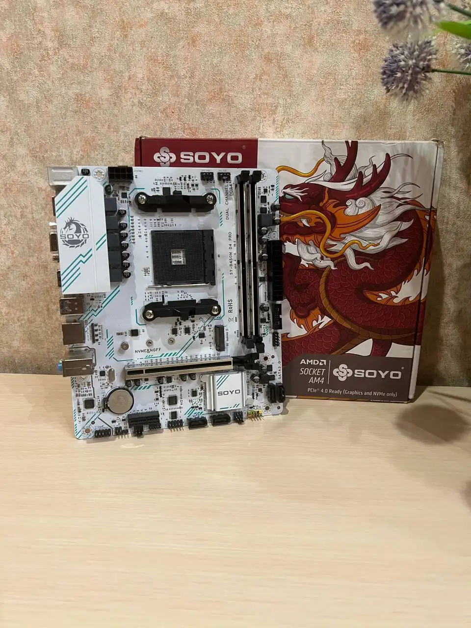 Продажа материнской платы B550m и оперативной памяти Corsair Vengeance - Компьютерные комплектующие (Электроника) в Тверь