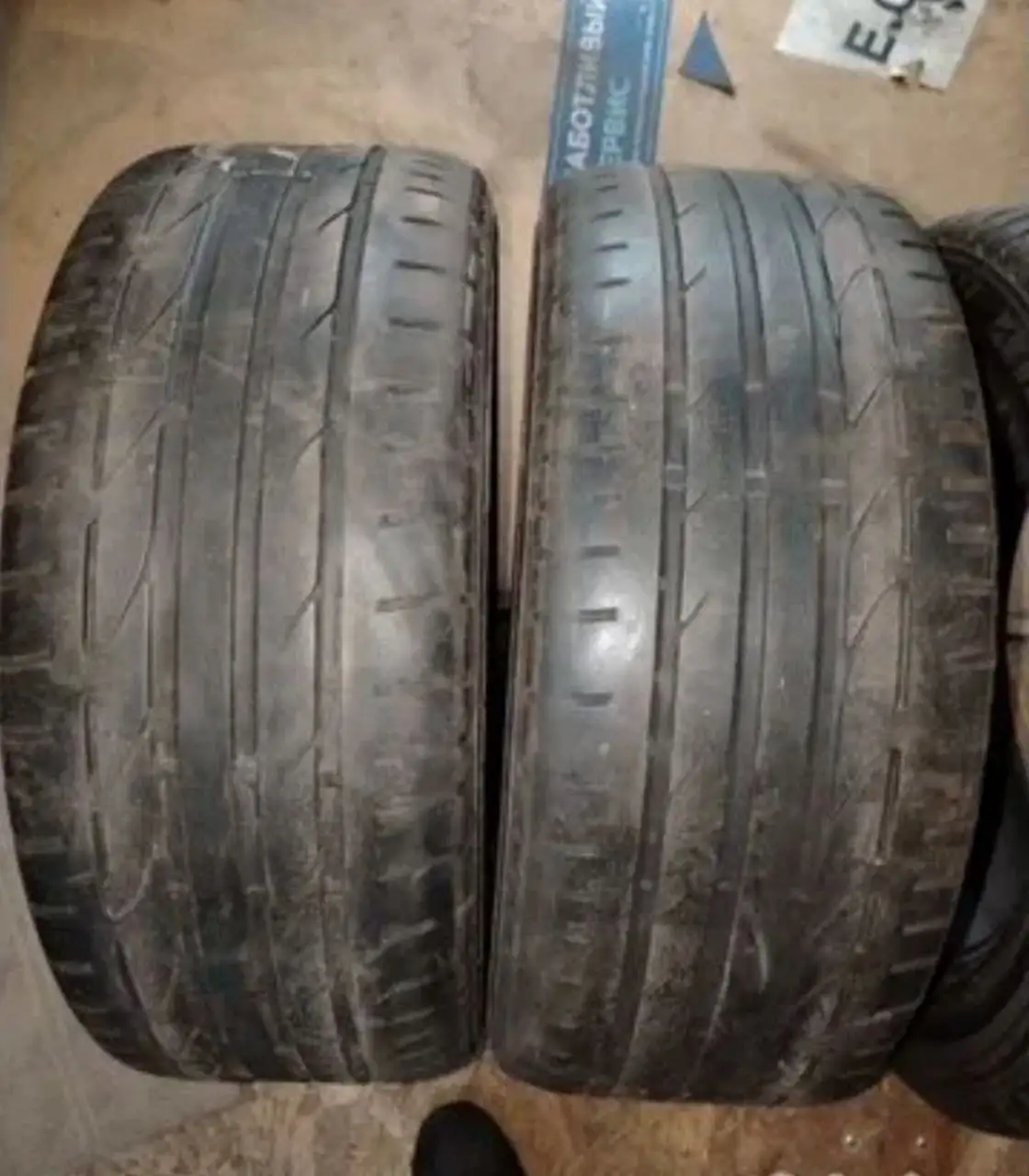 Продам комплект шин 215/55/16 - Шины и диски (Запчасти) в Тверь