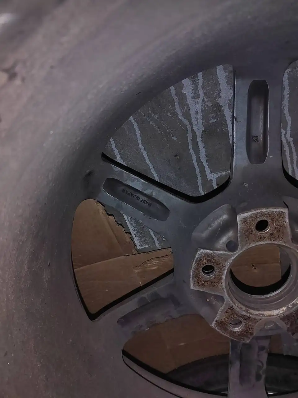 Продажа кованых дисков с летней резиной R18 - Запчасти (Авто) в Тверь