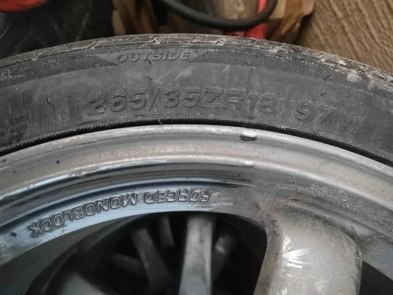 Продажа кованых дисков с летней резиной R18 - Запчасти (Авто) в Тверь