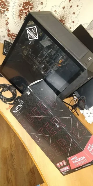 Игровой системный блок Ryzen 7 5700X3D с RX 6700 XT - Преобразователи напряжения/инверторы в Тверь