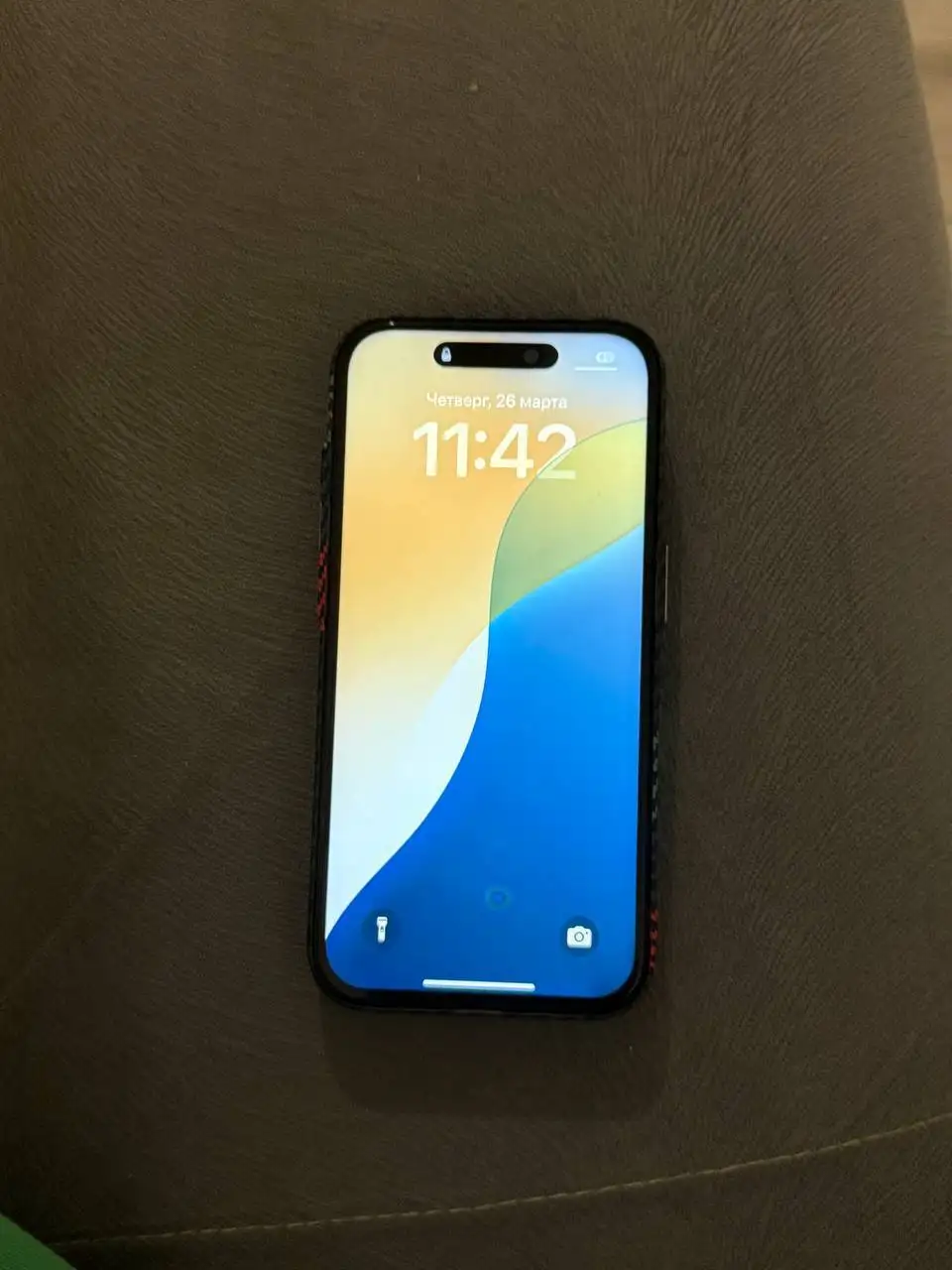 iPhone 15 Pro 128GB с замененным экраном - Смартфоны и телефоны (Электроника) в Тверь