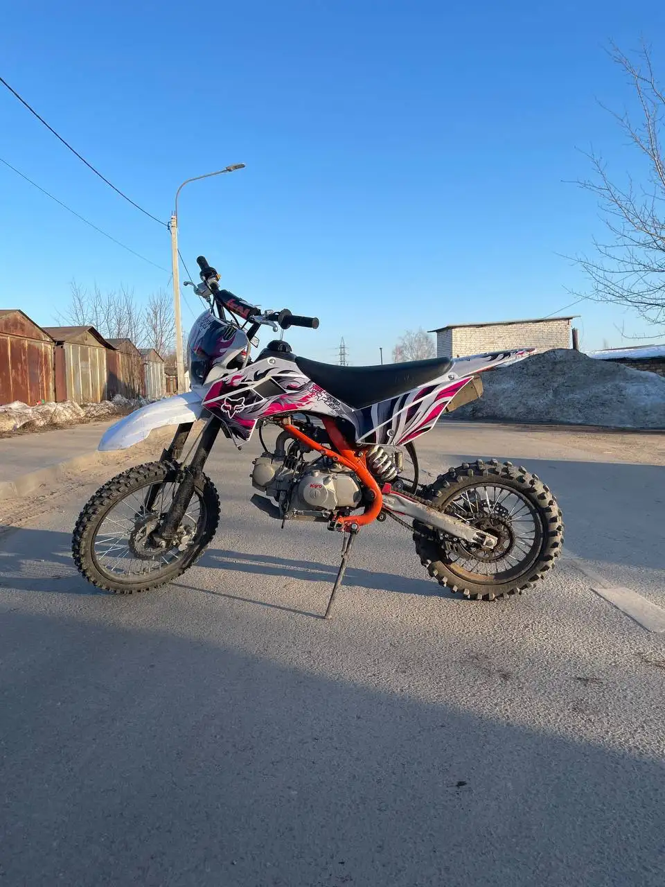 Питбайк Кайо Бесик ТТ125 в отличном состоянии - Мото (Авто) в Тверь