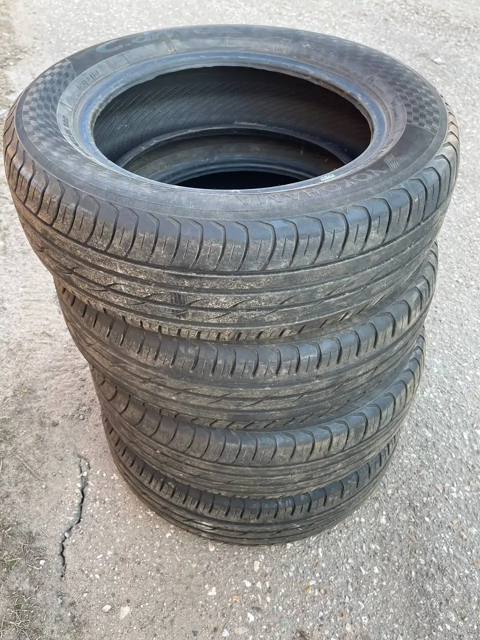 Комплект летних шин YOKOHAMA C.drive 2 185/65 R15 - Шины и диски (Авто) в Тверь