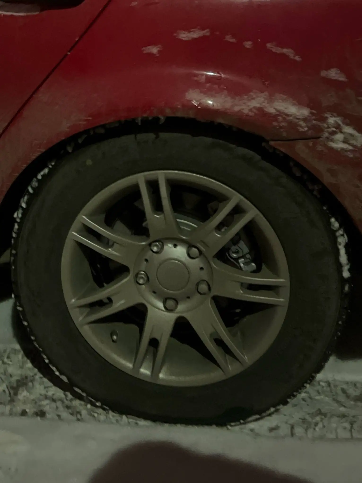 Продам диски R15 5x120 с зимней резиной - Запчасти (Авто) в Тверь