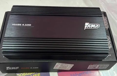 Продам усилитель АМР 4.100 новый - Электроника в Тверь