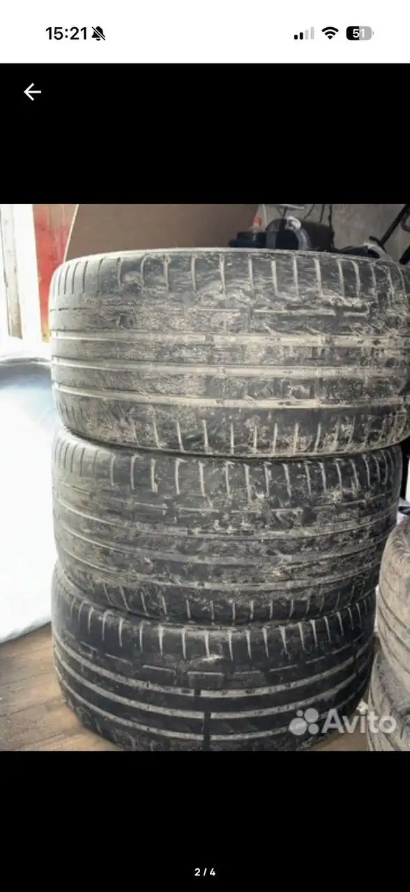 Шина 255/35/19 - Шины и диски (Запчасти) в Тверь