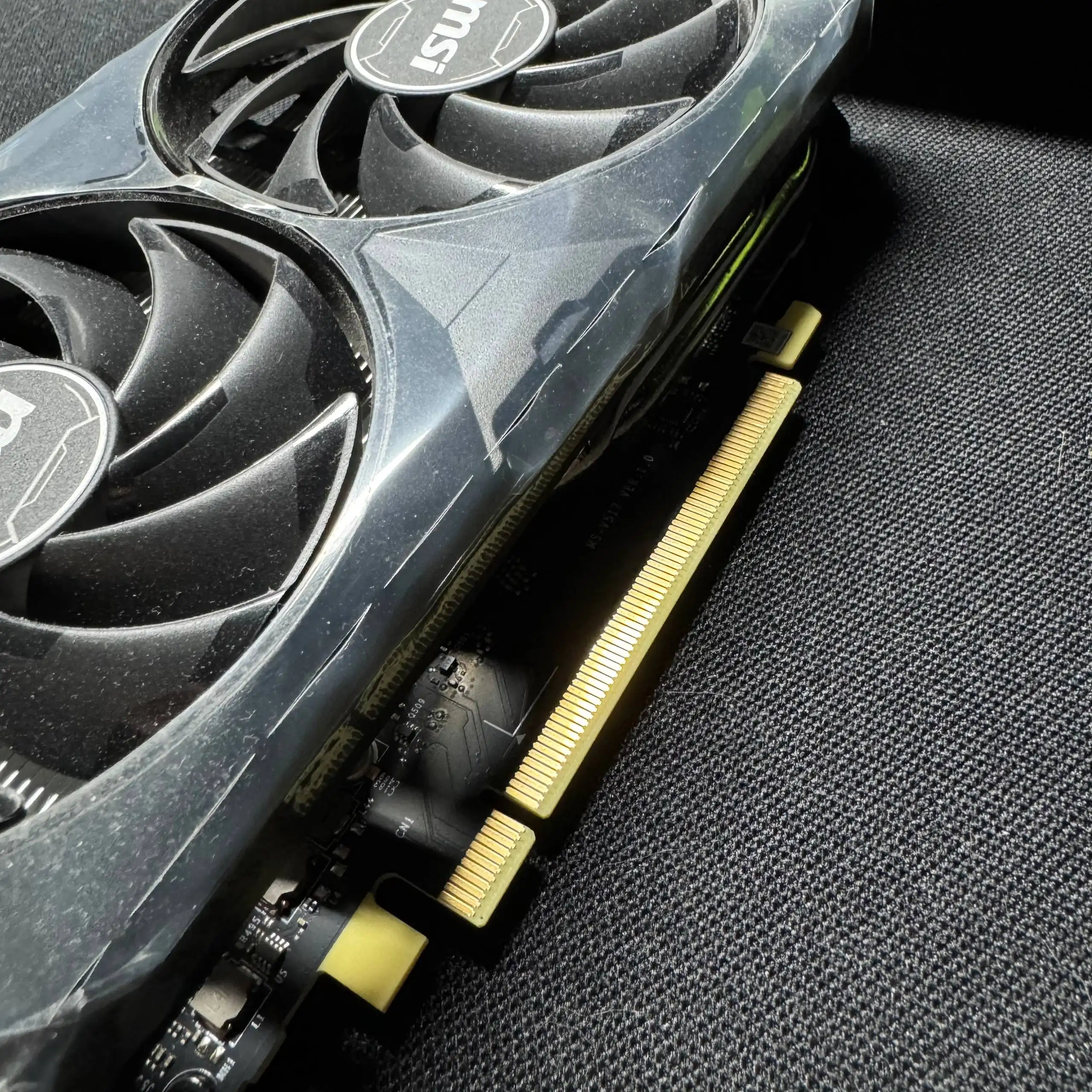 Видеокарта MSI GeForce RTX 4060 Ti 16GB VENTUS BLACK 2X OC в отличном состоянии - Компьютерные комплектующие (Электроника) в Тверь
