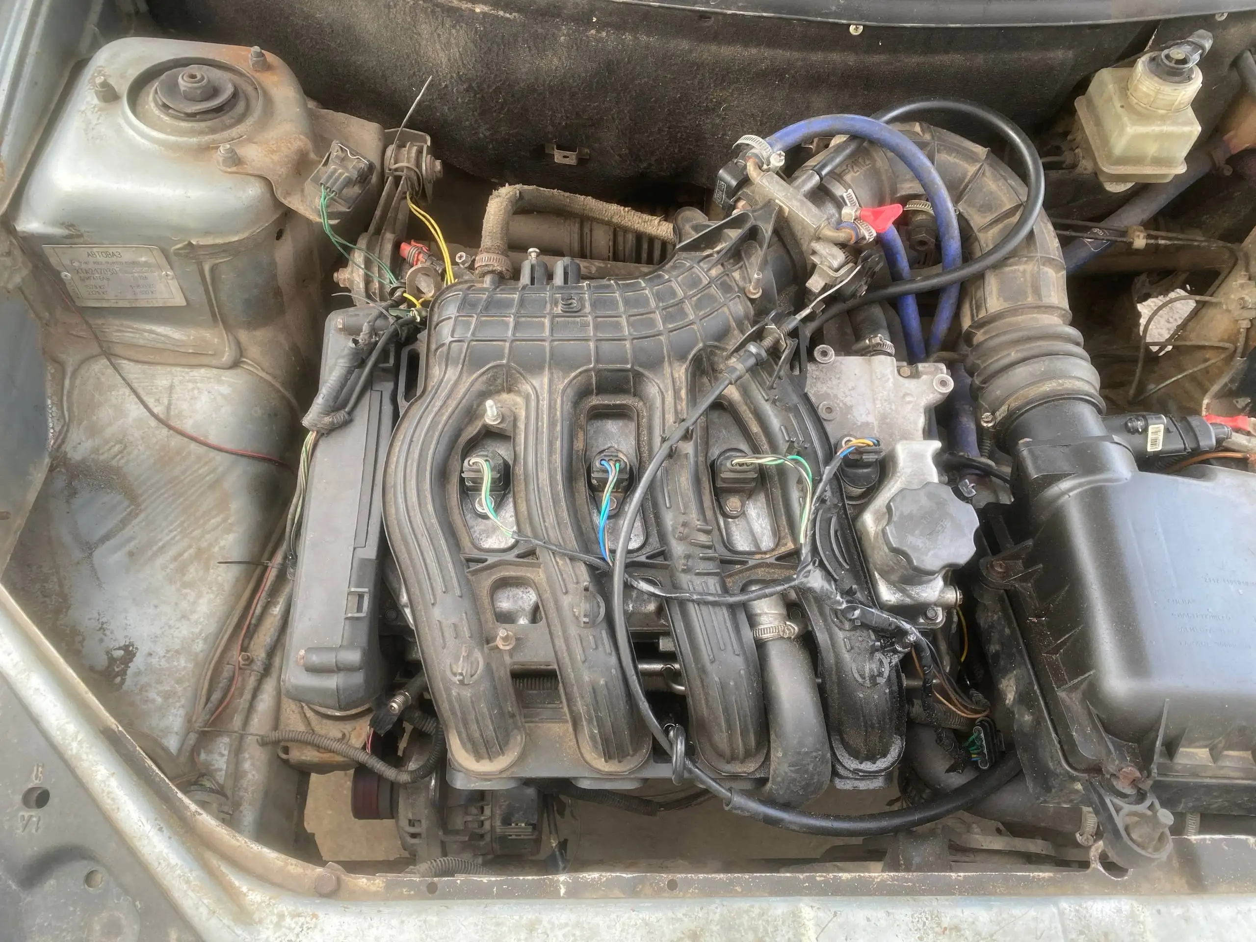 Продам мотор провернуло вкладыш, голова целая шеснарь 124 - Запчасти в Тверь