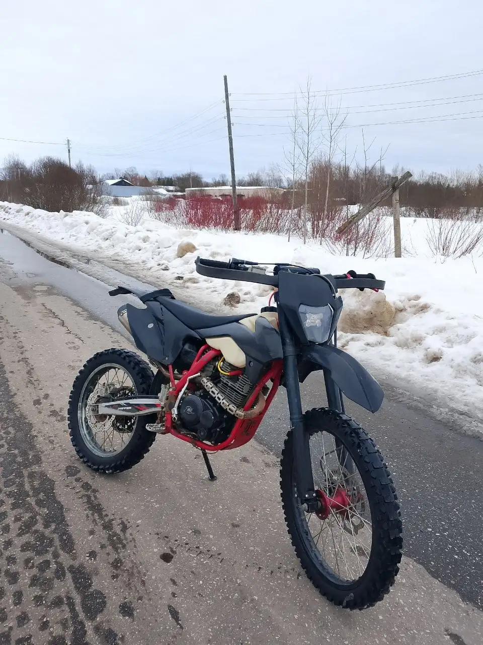 Продажа мотоцикла эндуро 300 кубов - Мото (Авто) в Тверь