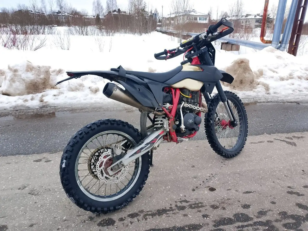 Продажа мотоцикла эндуро 300 кубов - Мото (Авто) в Тверь