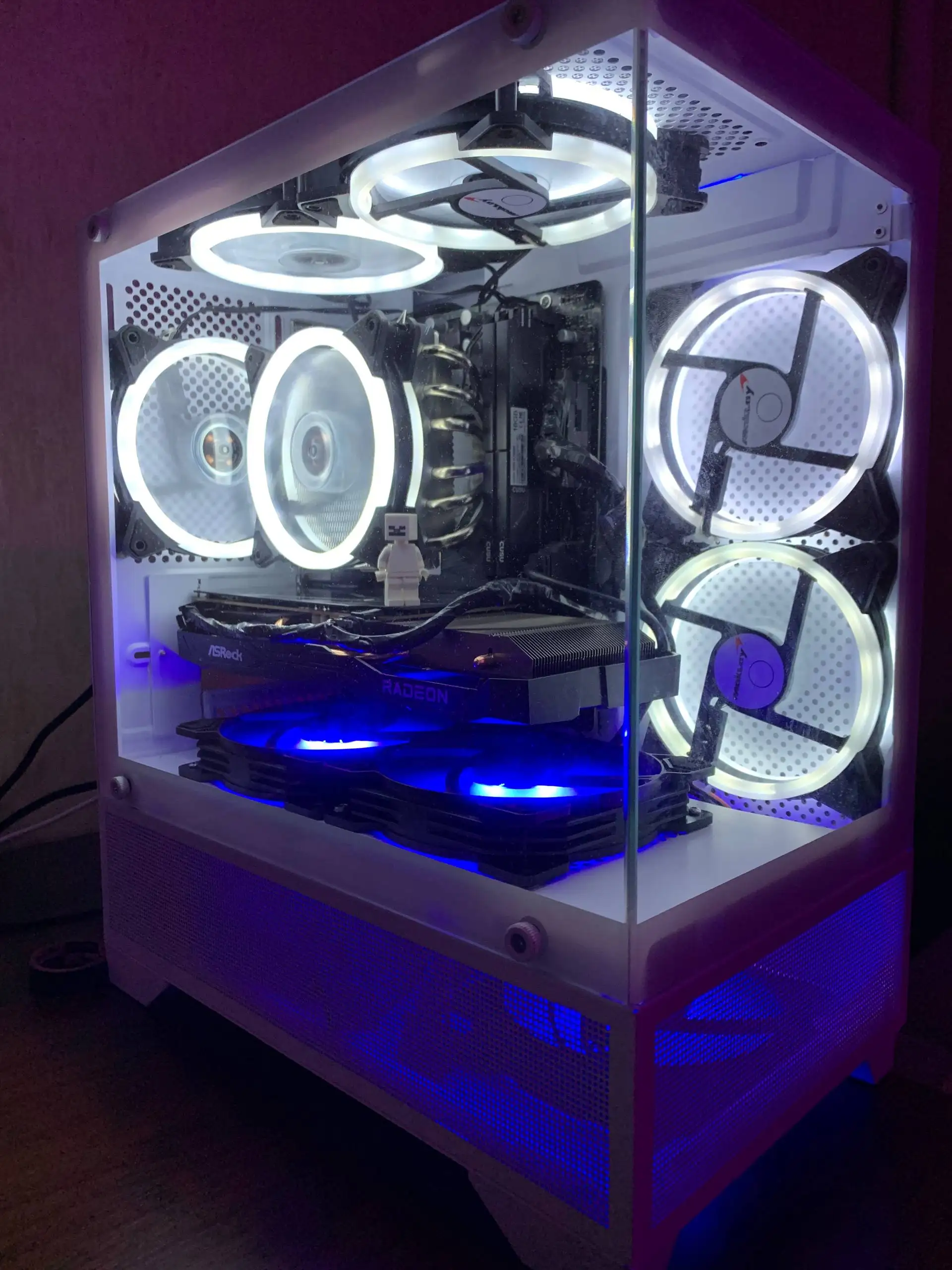 Компьютер Ryzen 5 5600X с RX 6600 и комплектом - Компьютеры и комплектующие (Электроника) в Тверь