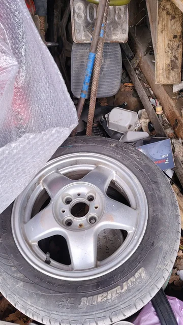 Комплект литых дисков с летней резиной - Мотоциклы и мототехника в Тверь